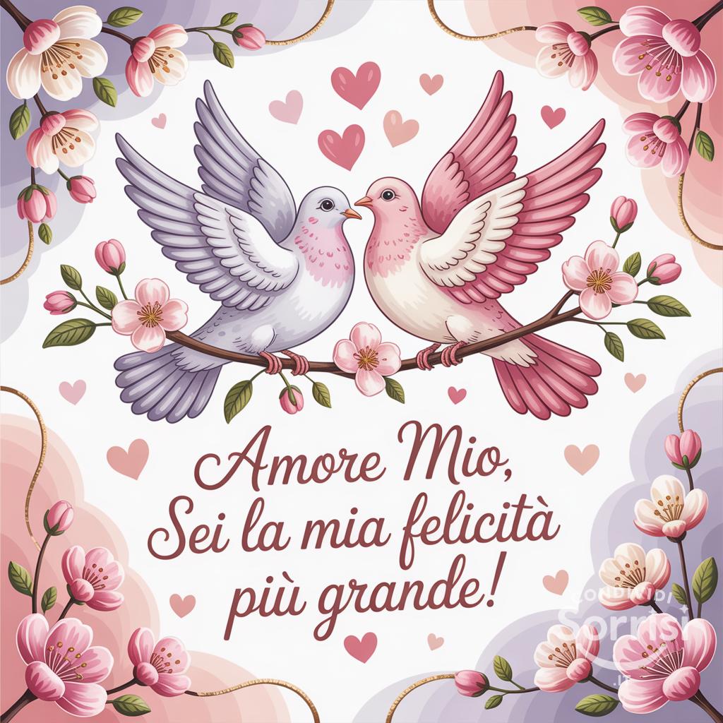 Amore mio, sei la mia felicità più grande!