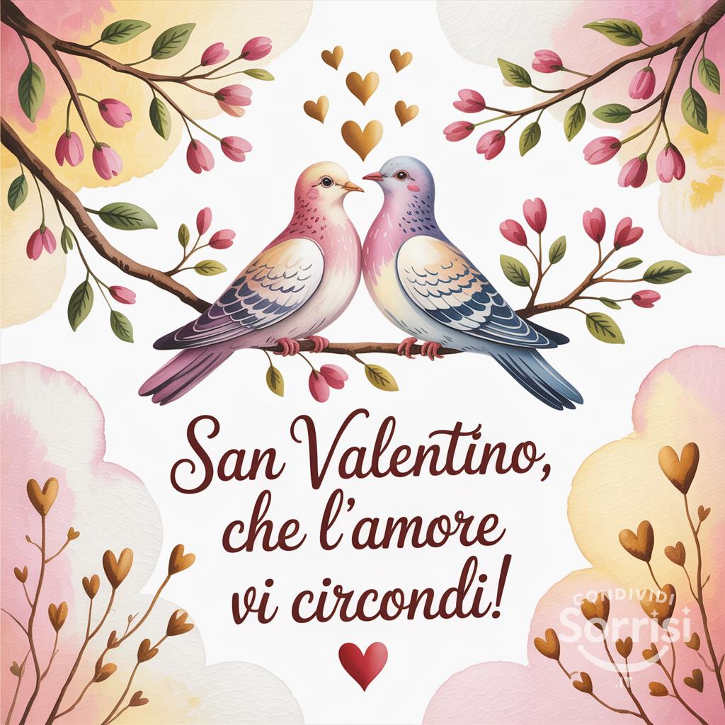 San Valentino, che l'amore vi circondi!