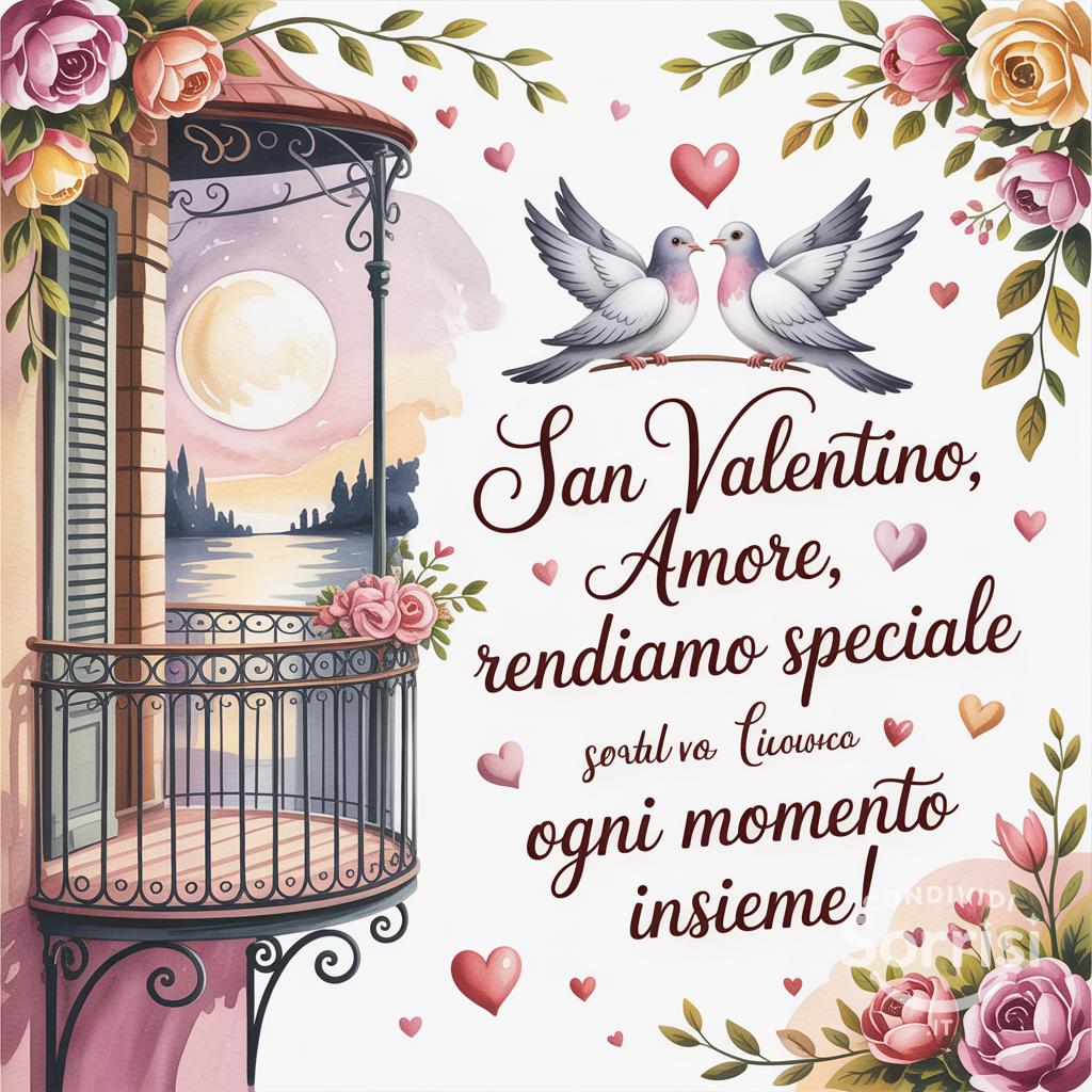 San Valentino, amore, rendiamo speciale ogni momento insieme!