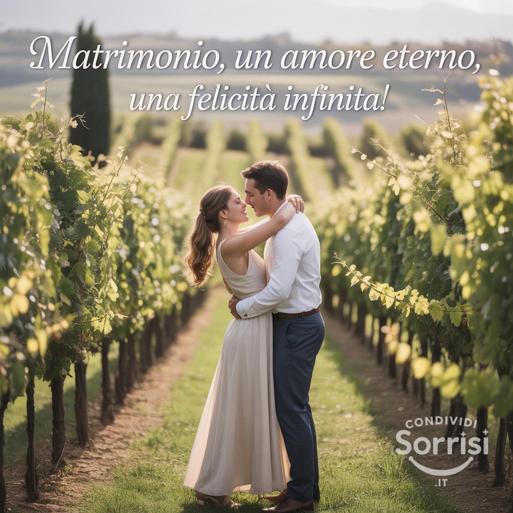 Matrimonio, un amore eterno, una felicità infinita!