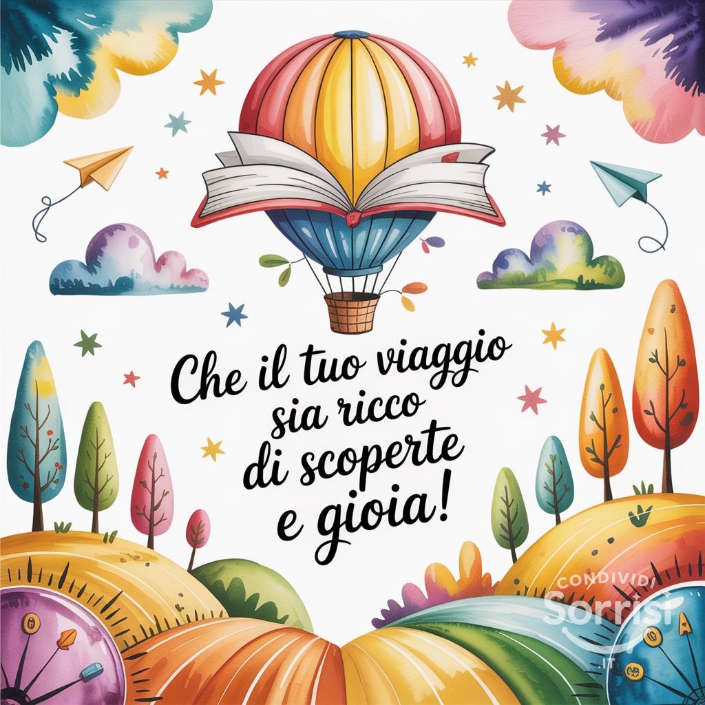 Che il tuo viaggio sia ricco di scoperte e gioia!
