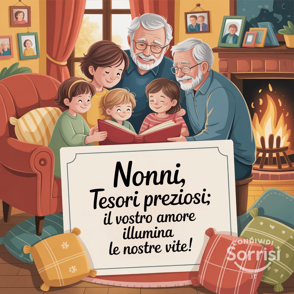 Nonni, tesori preziosi: il vostro amore illumina le nostre vite!