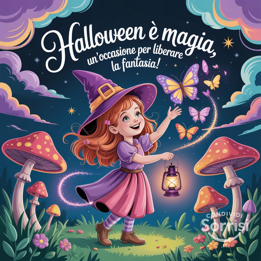 Halloween è magia, un'occasione per liberare la fantasia!