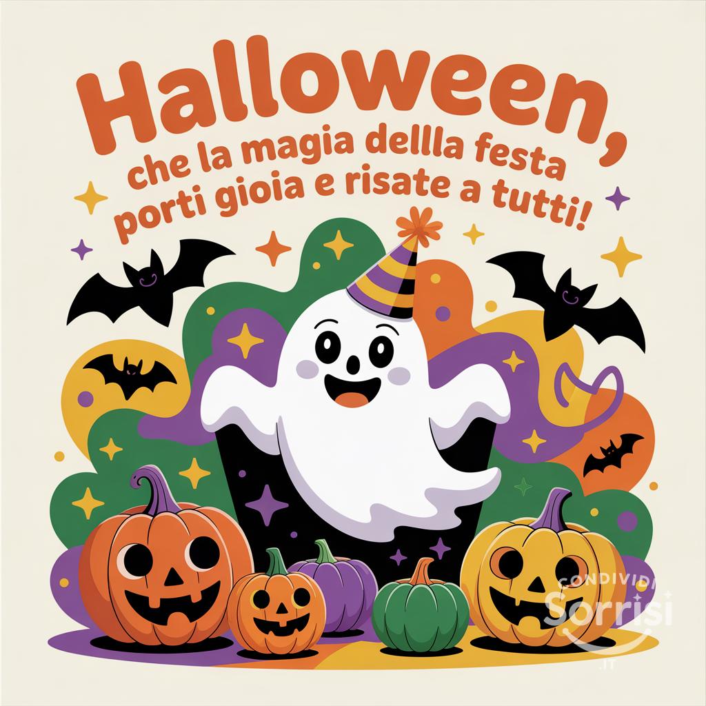 Halloween, che la magia della festa porti gioia e risate a tutti!