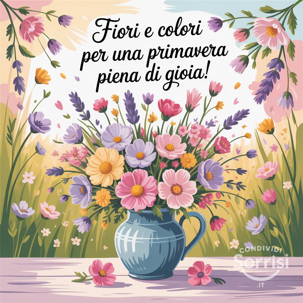 Fiori e colori per una primavera piena di gioia!