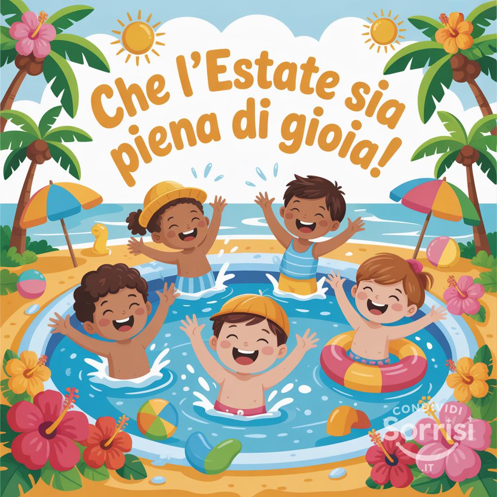 Che l'estate sia piena di gioia!