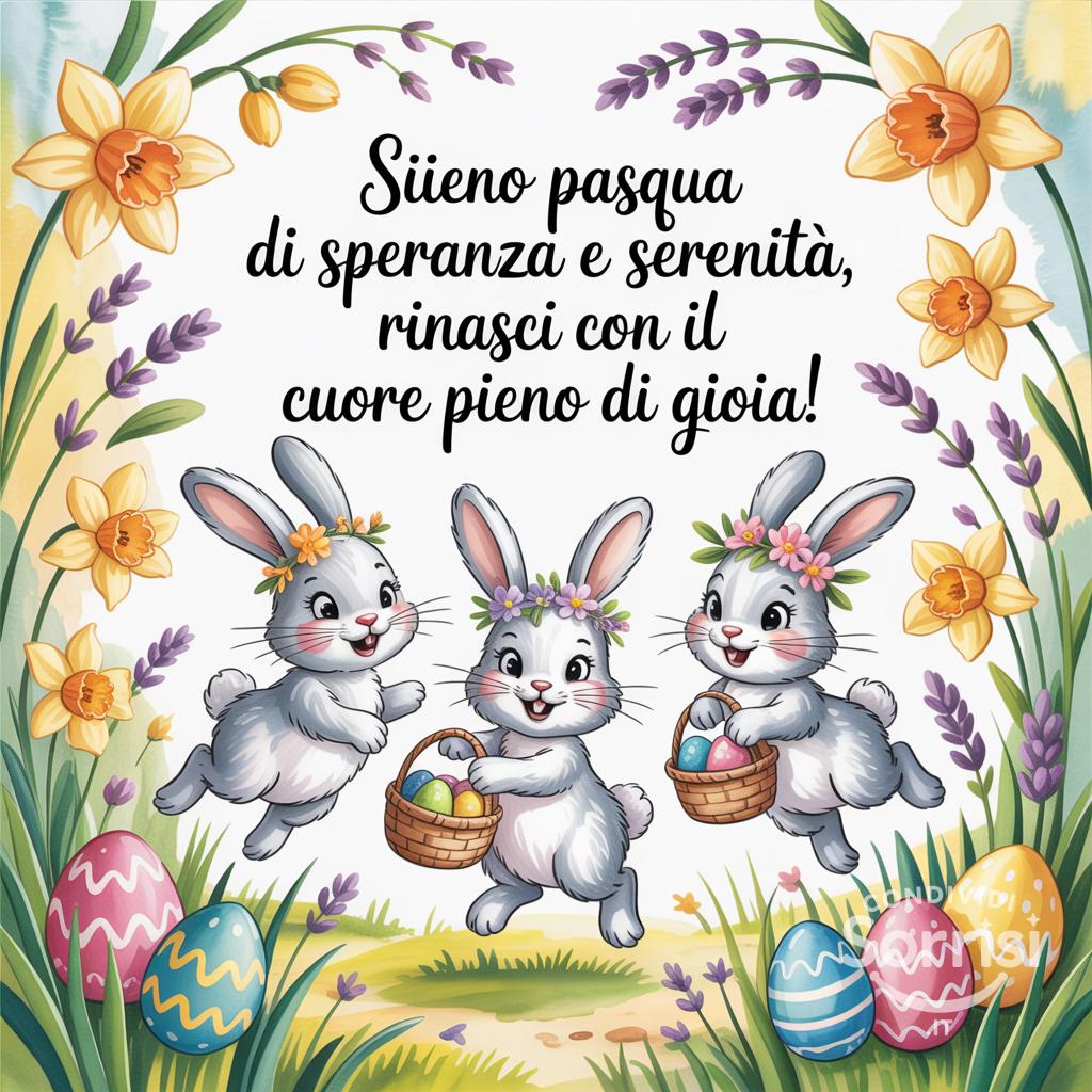 Siieno Pasqua di speranza e serenità, rinasci con il cuore pieno di gioia!