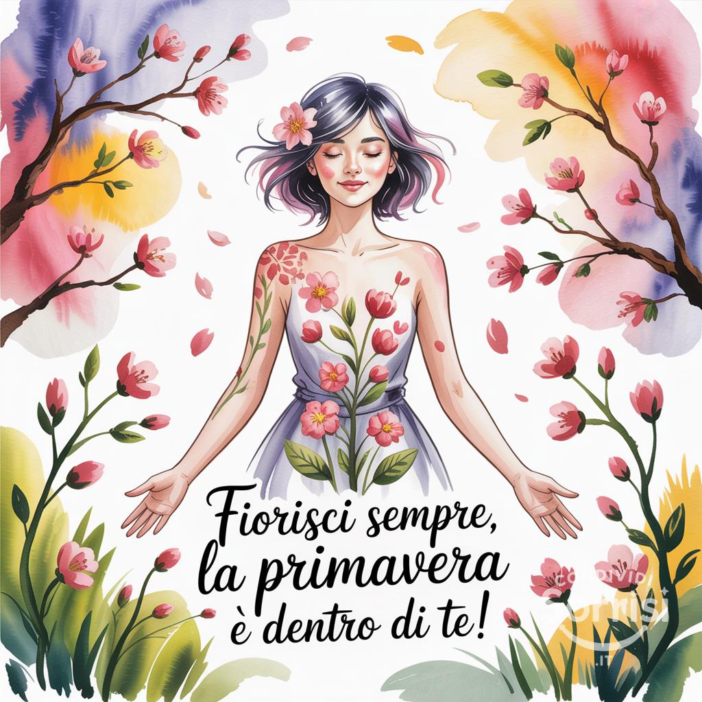 Fiorisci sempre, la primavera è dentro di te!