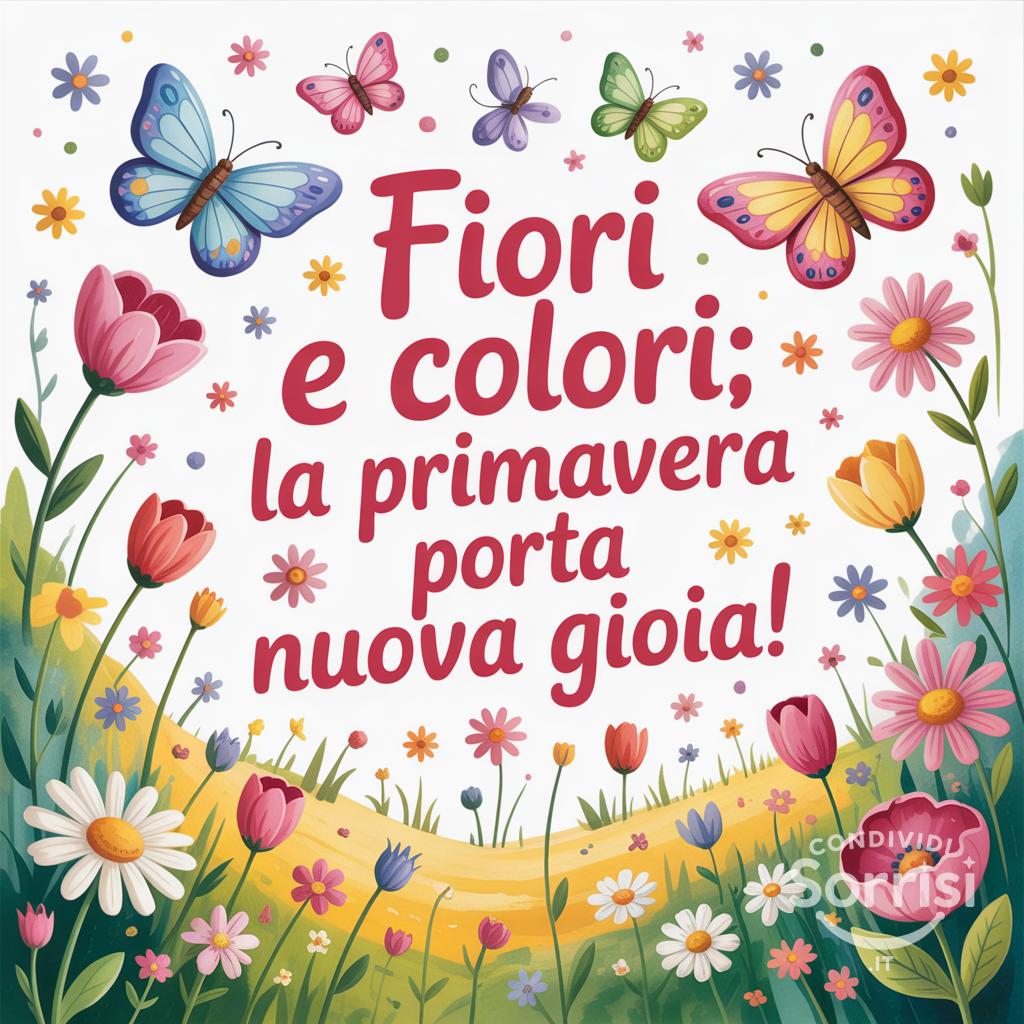 Fiori e colori: la primavera porta nuova gioia!