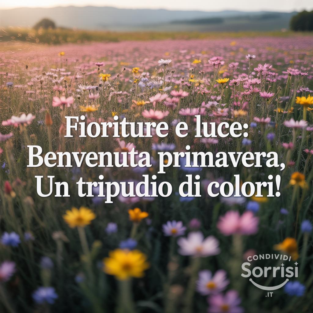 Fioriture e luce: benvenuta primavera, un tripudio di colori!
