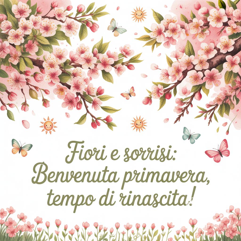 Fiori e sorrisi: benvenuta primavera, tempo di rinascita!