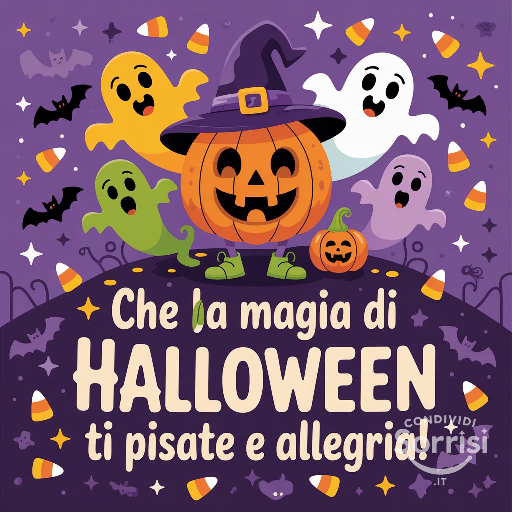 Halloween: Che la magia di Halloween ti porti risate e allegria!