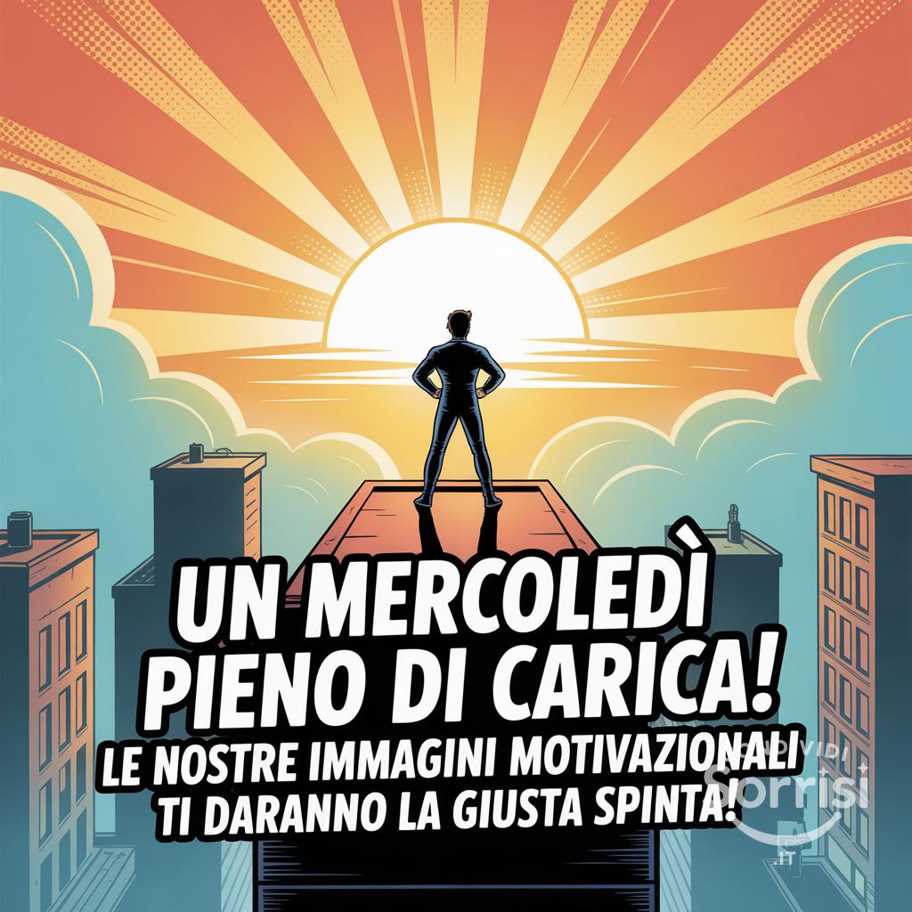 Un mercoledì pieno di carica! Le nostre immagini motivazionali ti daranno la giusta spinta!