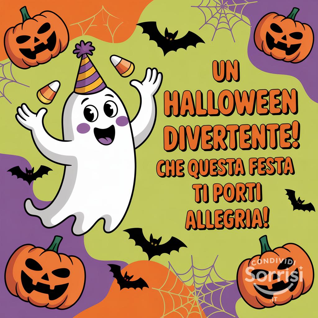 Un Halloween divertente! Che questa festa ti porti allegria!