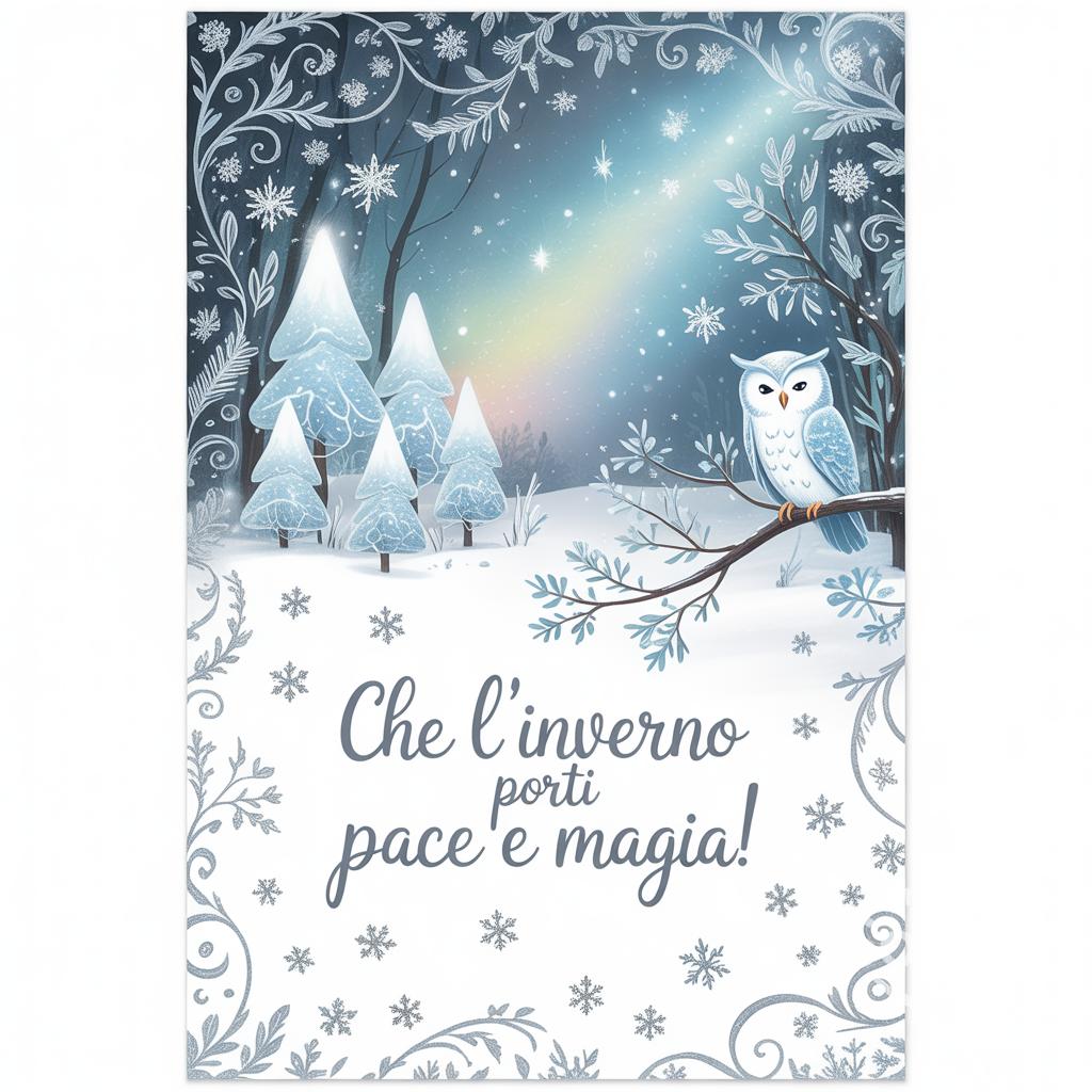 Che l'inverno porti pace e magia!