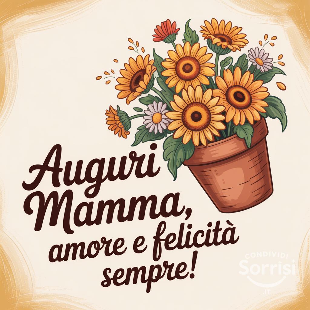Auguri Mamma, amore e felicità sempre!