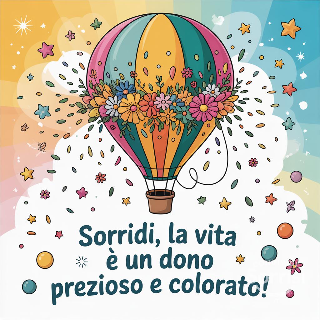 Sorridi, la vita è un dono prezioso e colorato!