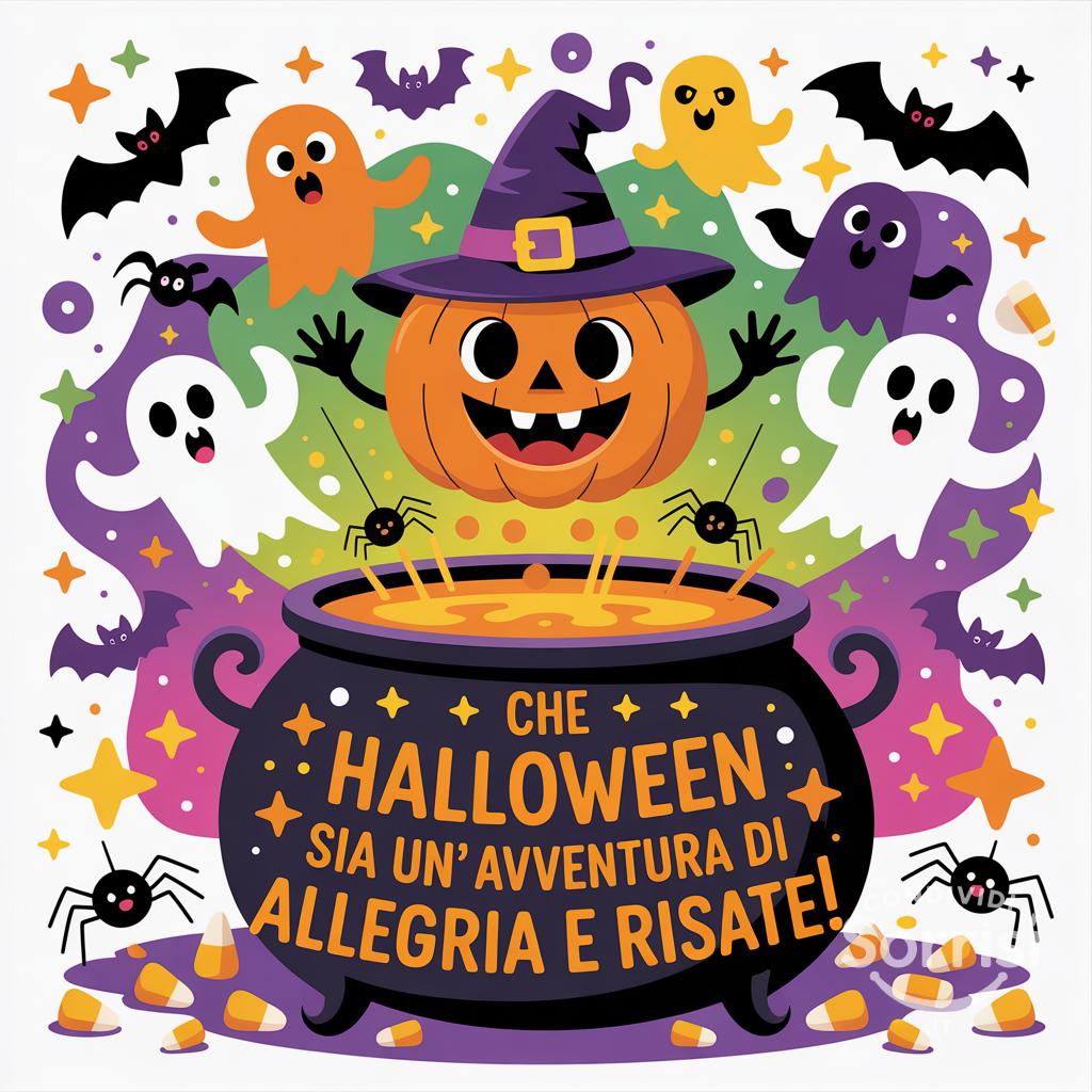 Che Halloween sia un'avventura di allegria e risate!