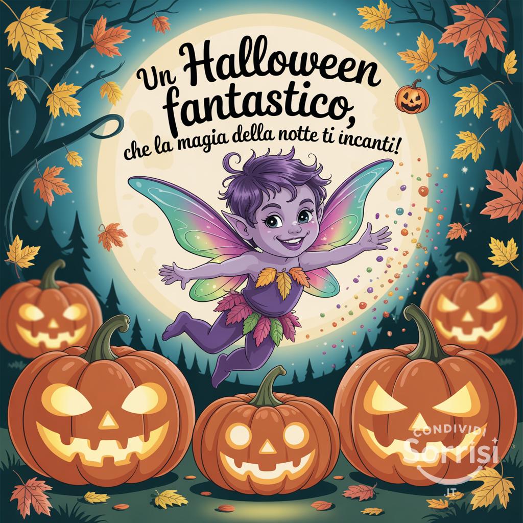 Un Halloween fantastico, che la magia della notte ti incanti!