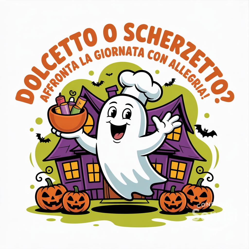 Dolcetto o scherzetto? Affronta la giornata con allegria!