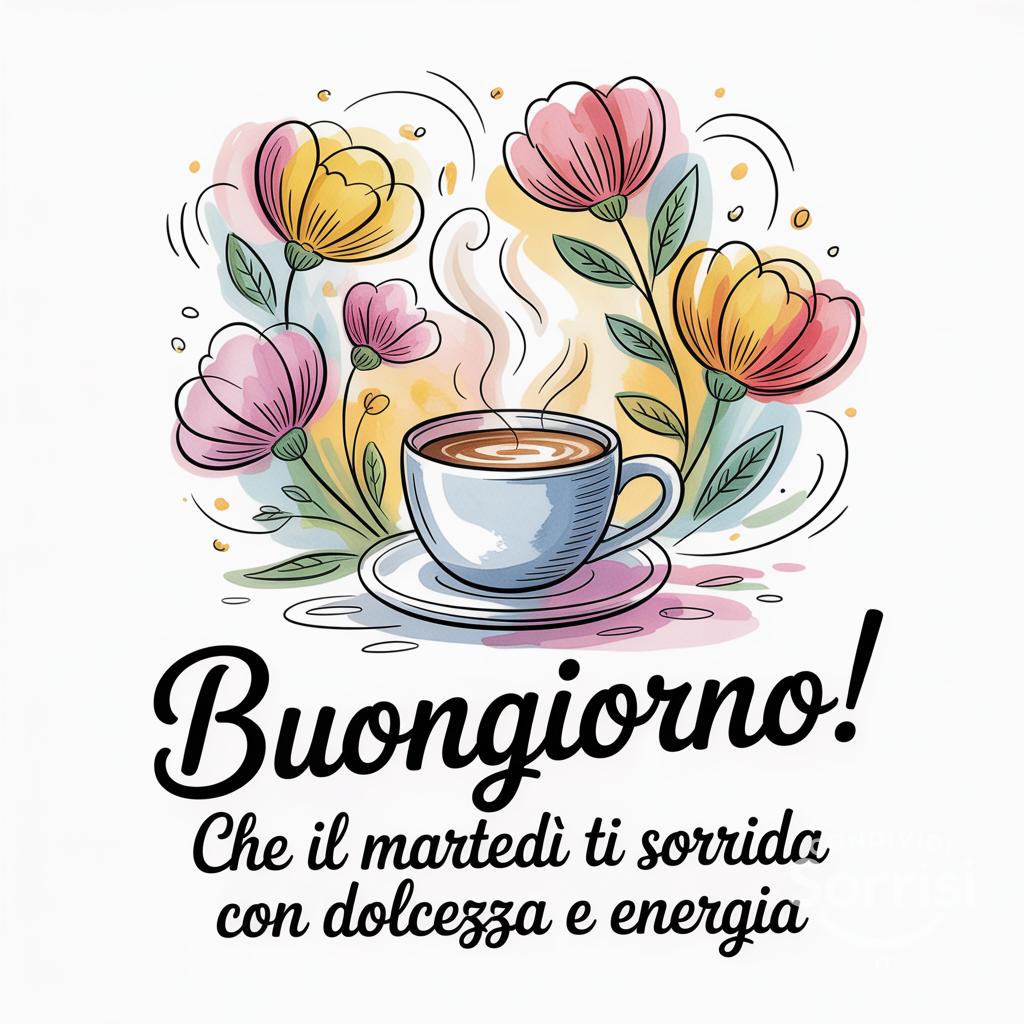 Buongiorno! Che il martedì ti sorrida con dolcezza e energia
