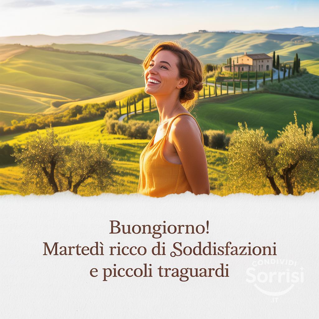 Buongiorno! Martedì ricco di soddisfazioni e piccoli traguardi