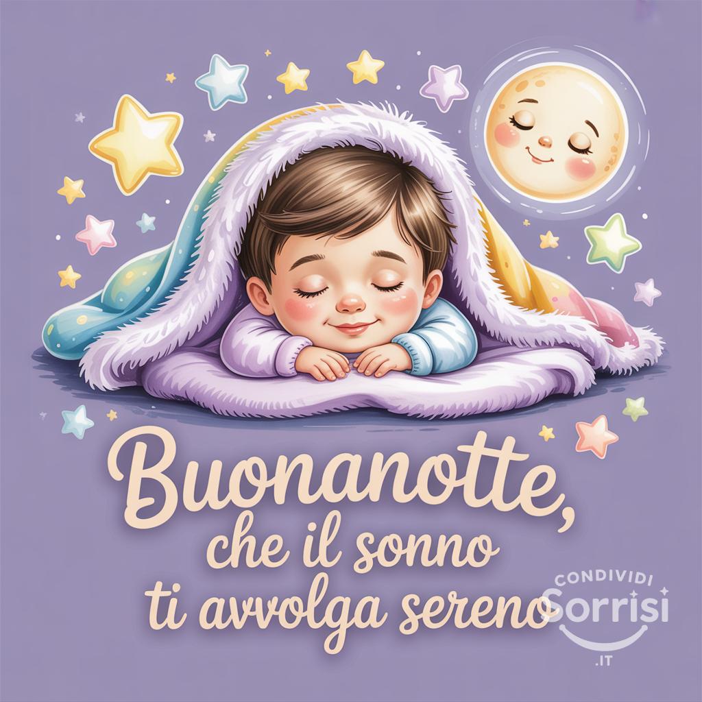 Buonanotte, che il sonno ti avvolga sereno