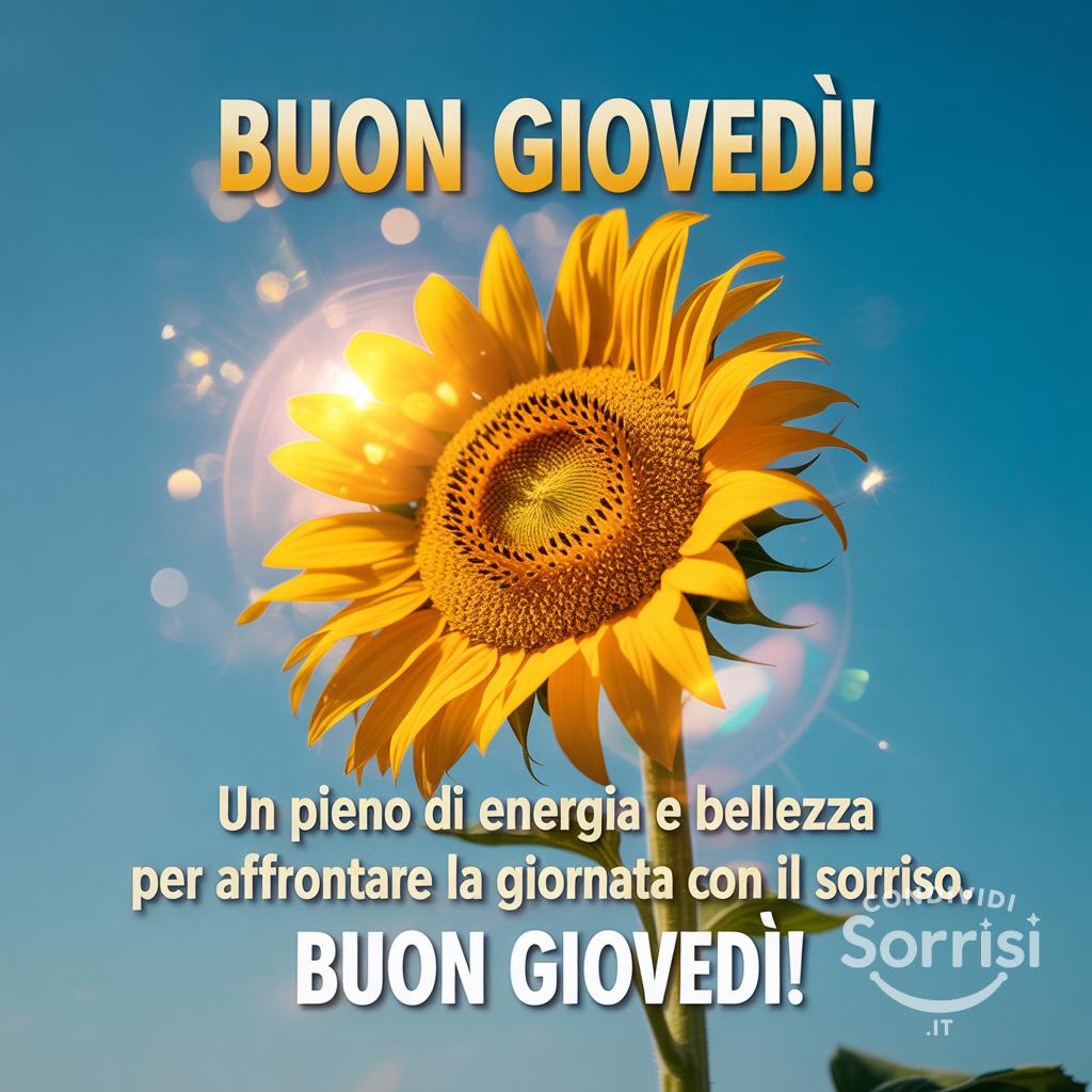 Un pieno di energia e bellezza per affrontare la giornata con il sorriso. Buon Giovedì!
