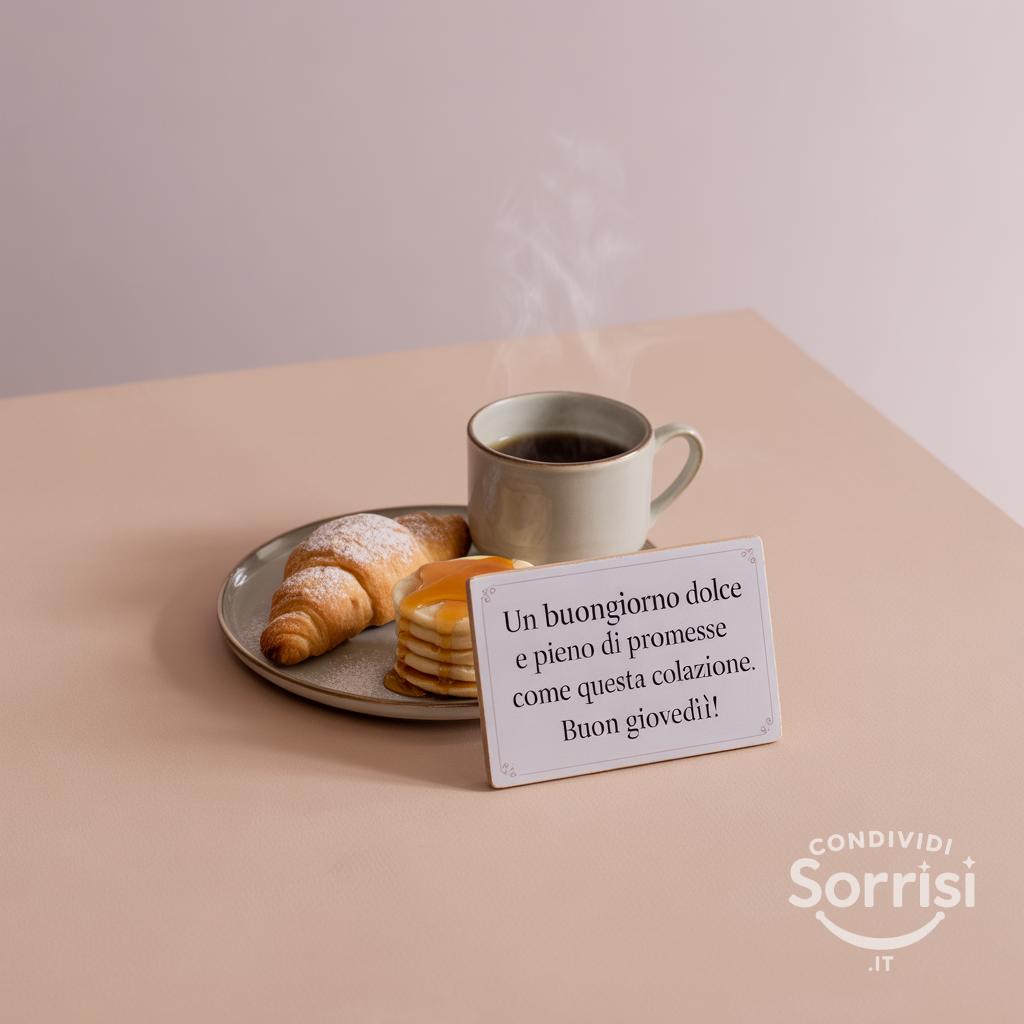 Un buongiorno dolce e pieno di promesse come questa colazione. Buon Giovedì!