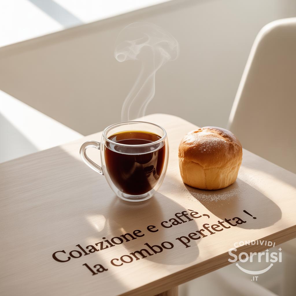 Colazione e caffè, la combo perfetta!
