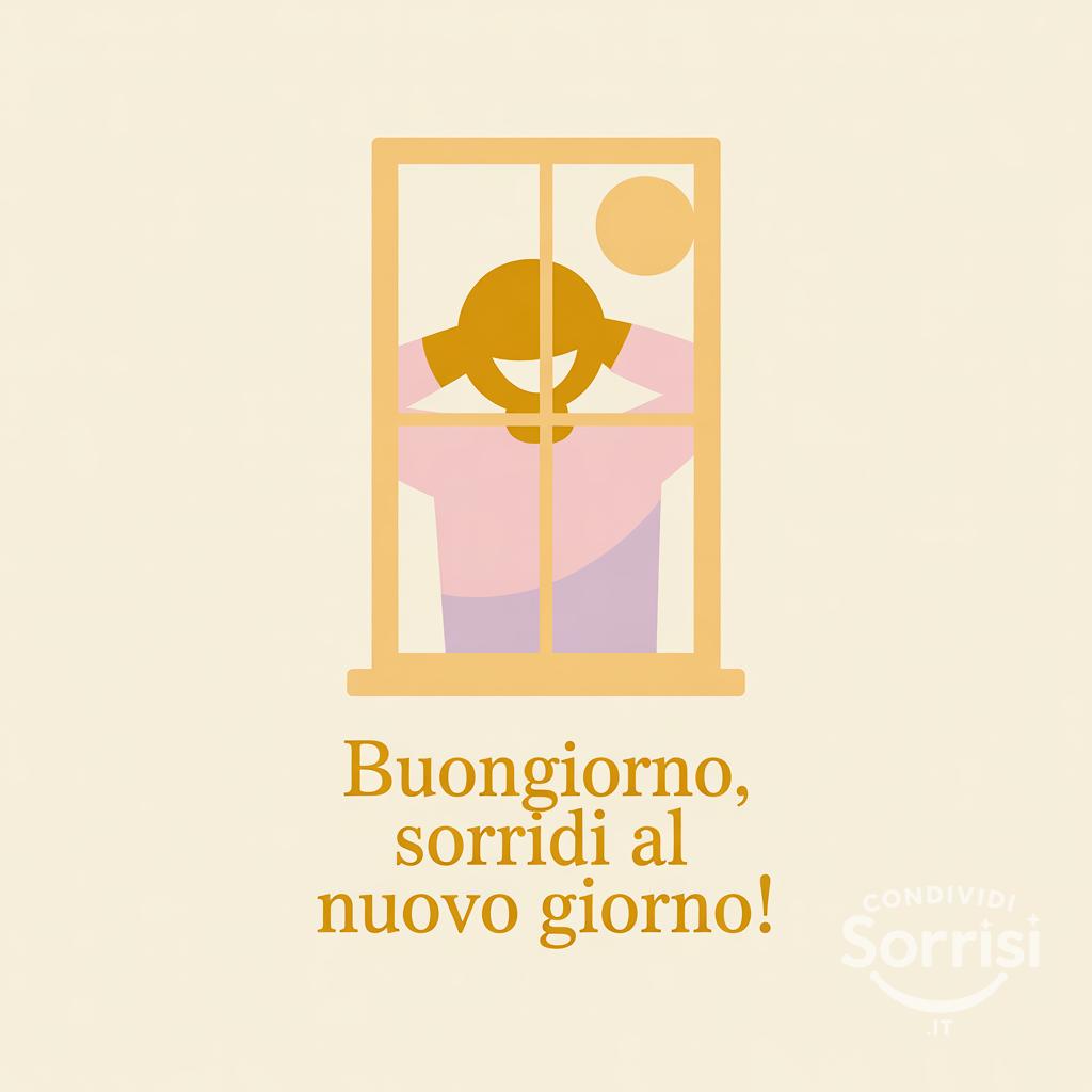 Buongiorno, sorridi al nuovo giorno!