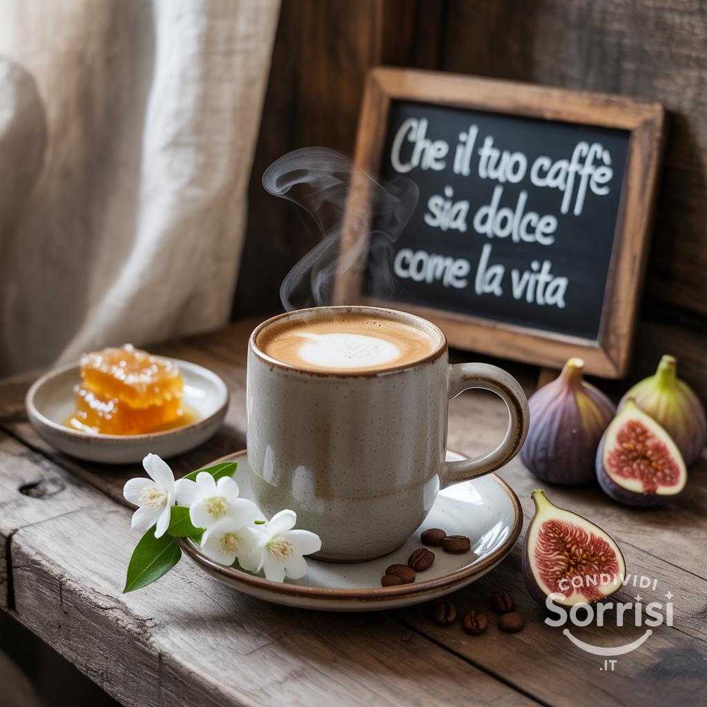 Che il tuo caffè sia dolce come la vita