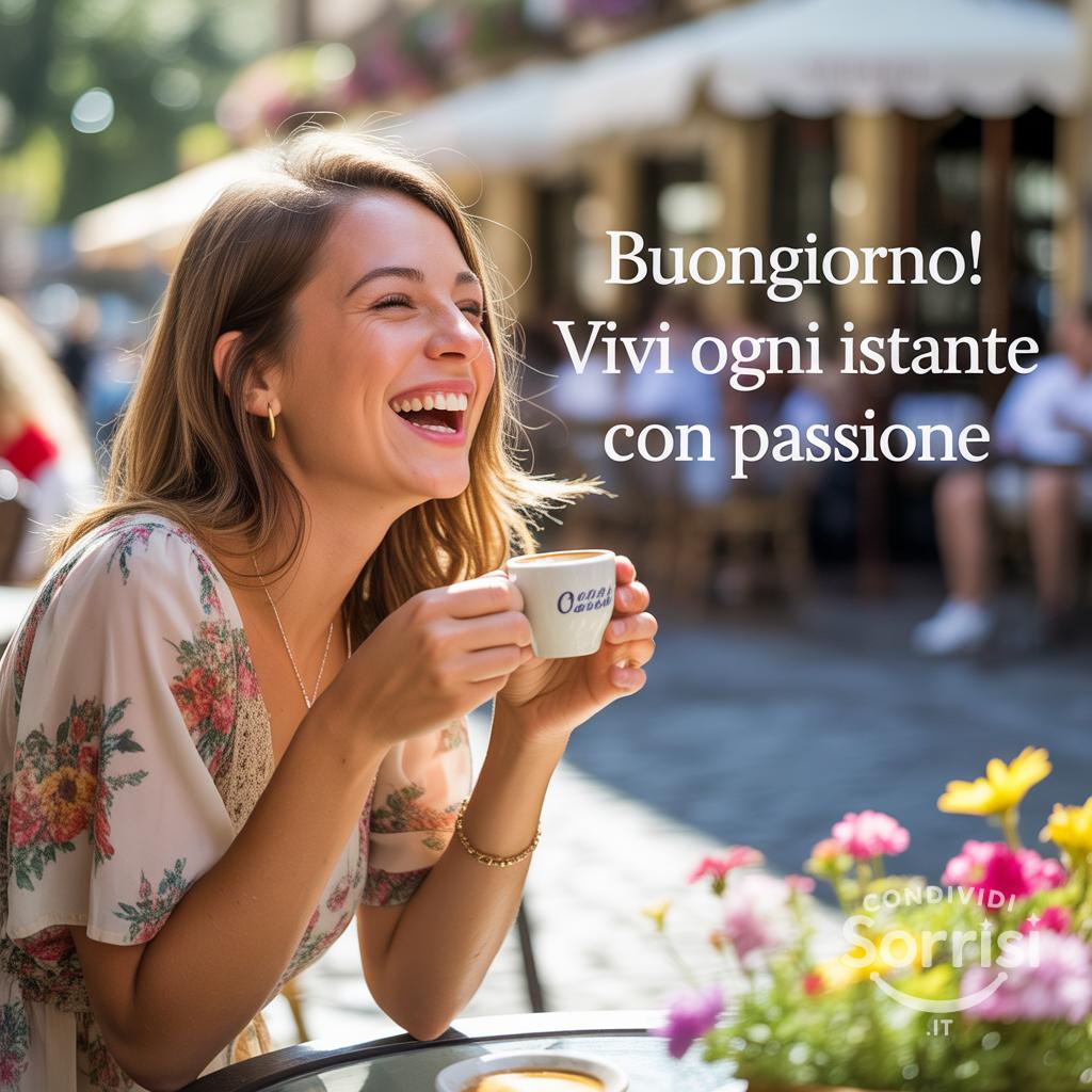 Buongiorno! Vivi ogni istante con passione