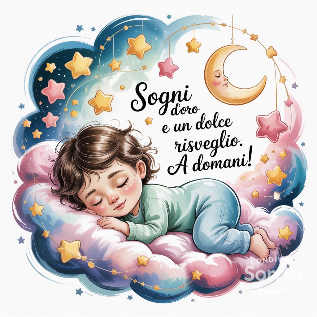Sogni d'oro e un dolce risveglio. A domani!