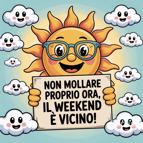 È quasi weekend!