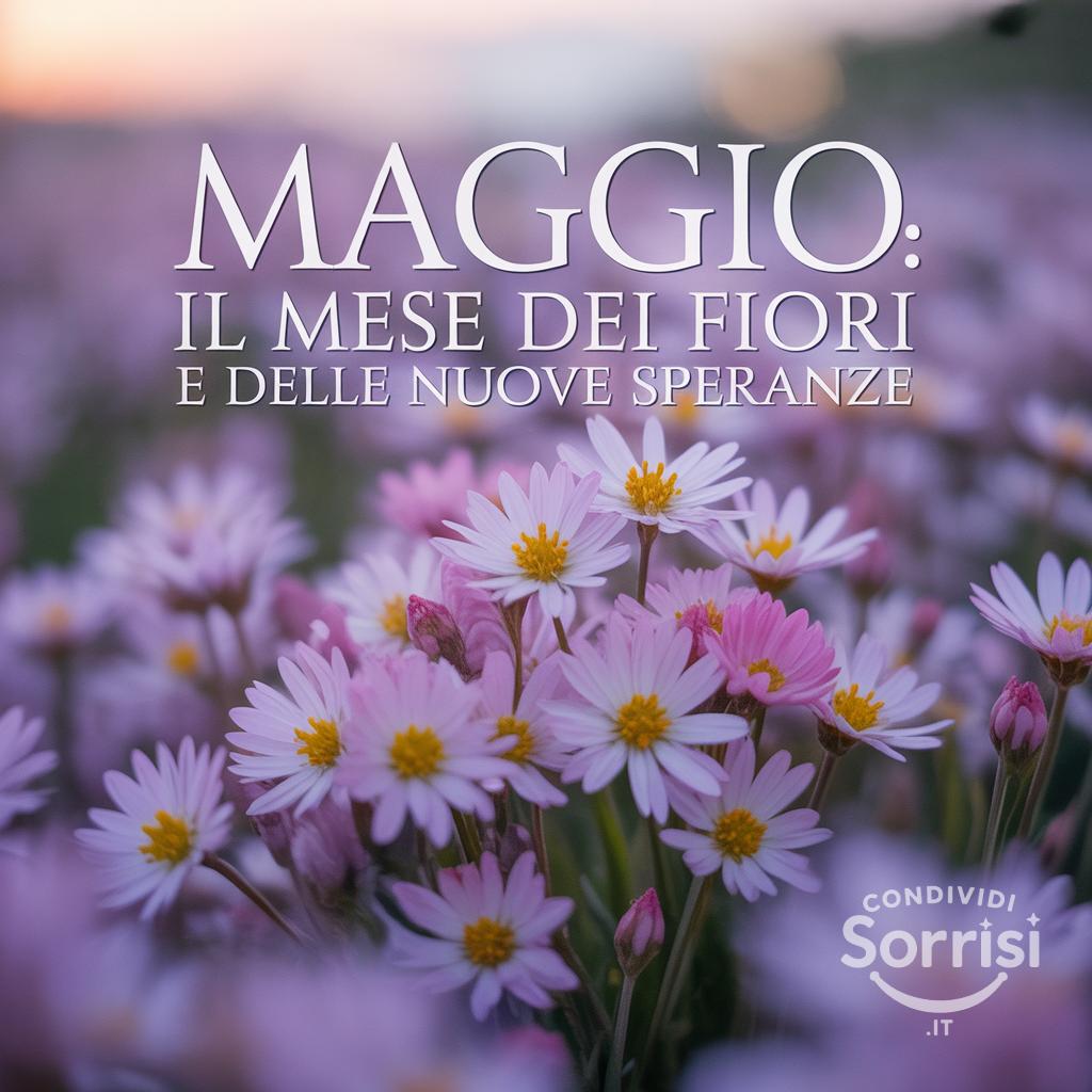 Maggio: il mese dei fiori e delle nuove speranze