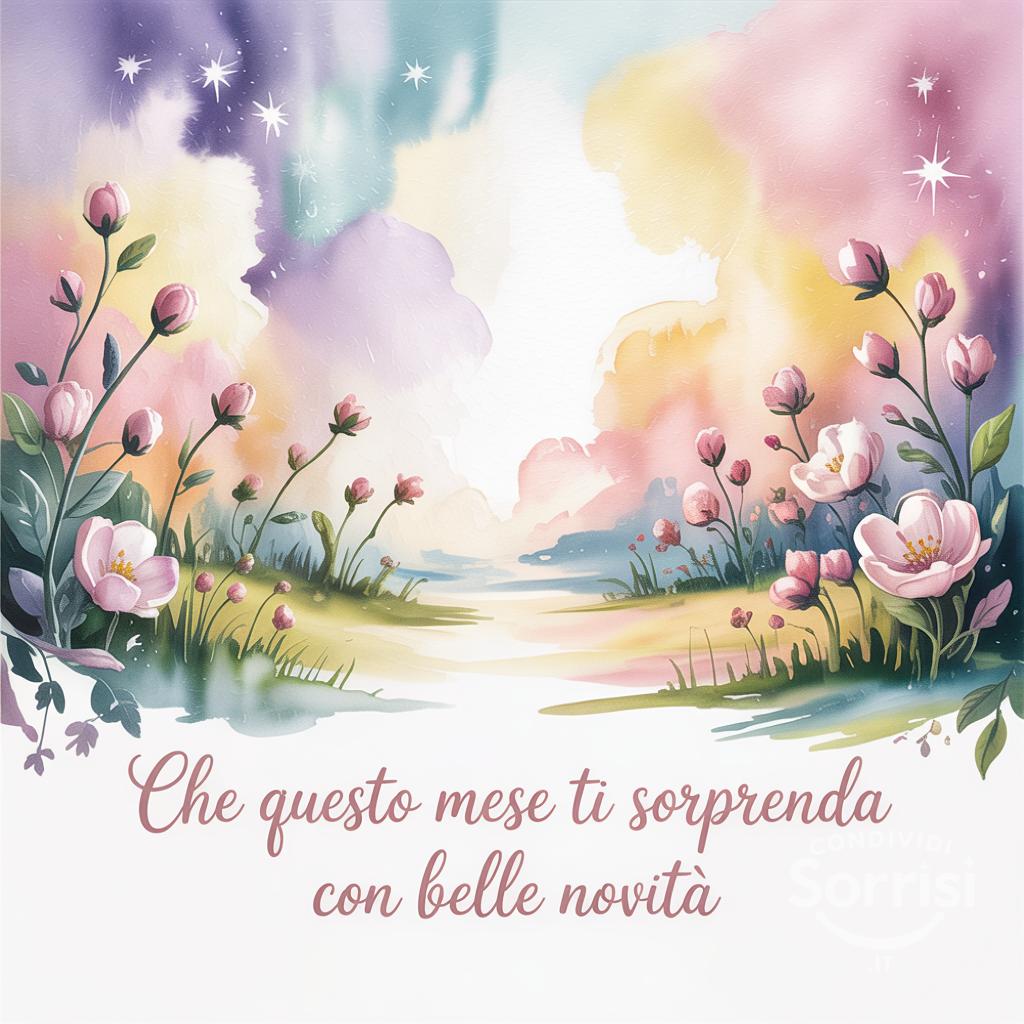 Che questo mese ti sorprenda con belle novità
