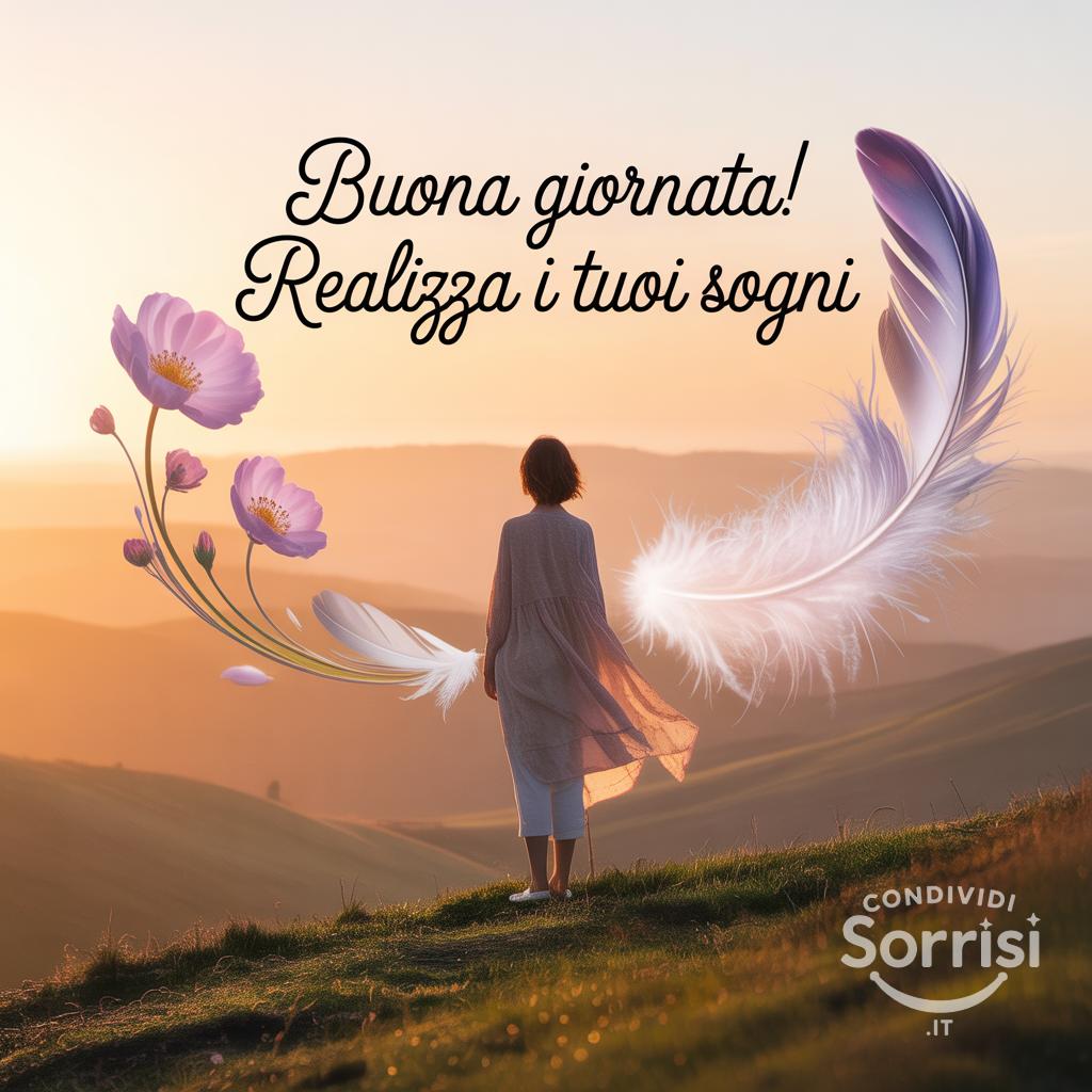 Buona giornata! Realizza i tuoi sogni