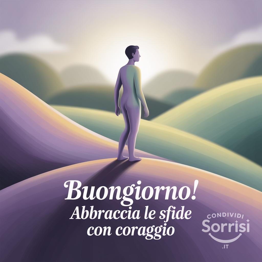 Buongiorno! Abbraccia le sfide con coraggio