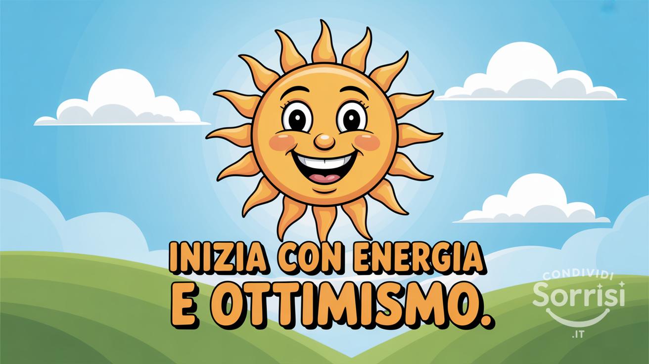 Inizia con energia e ottimismo