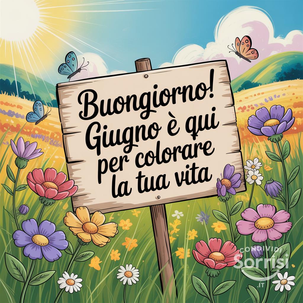 Buongiorno! Giugno è qui per colorare la tua vita