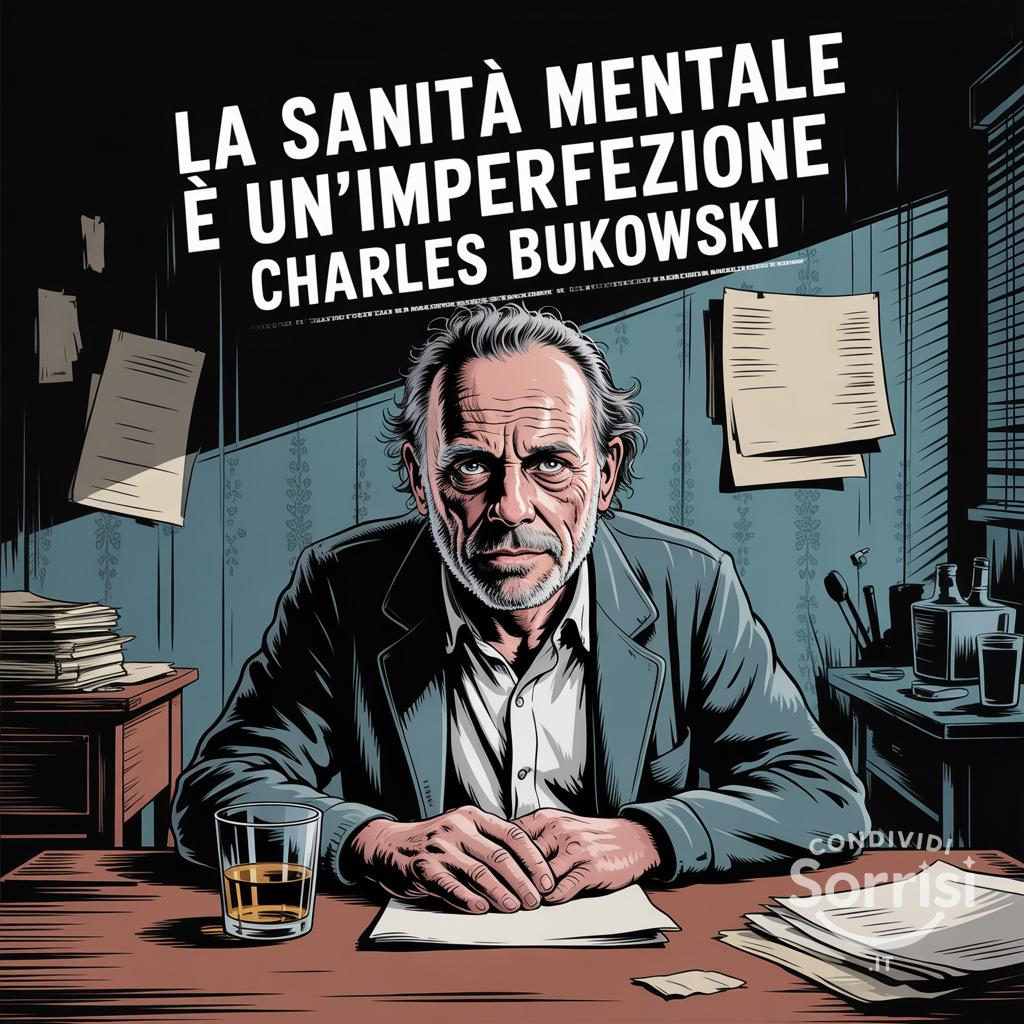 La sanità mentale è un'imperfezione Charles Bukowski