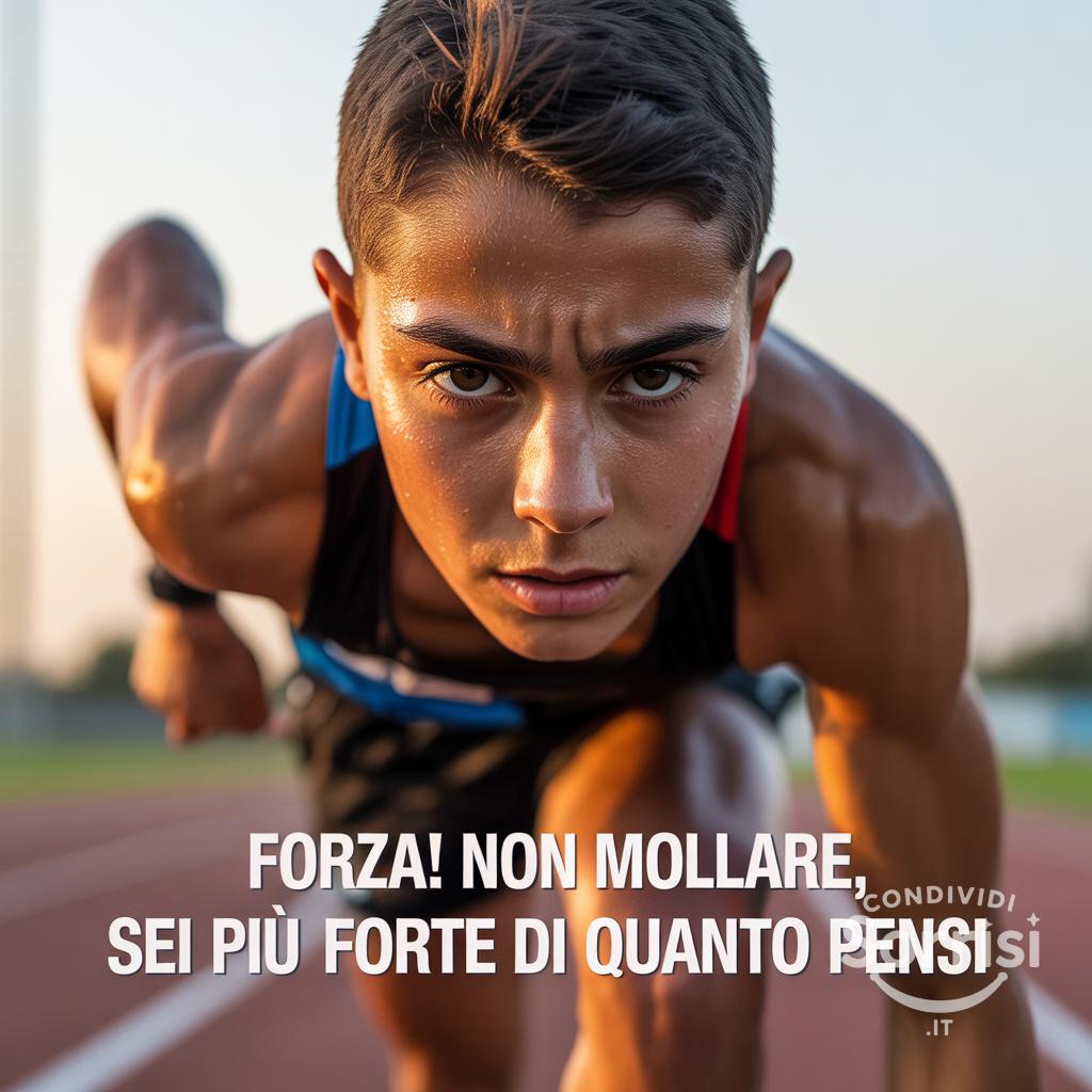 Forza! Non mollare, sei più forte di quanto pensi}}