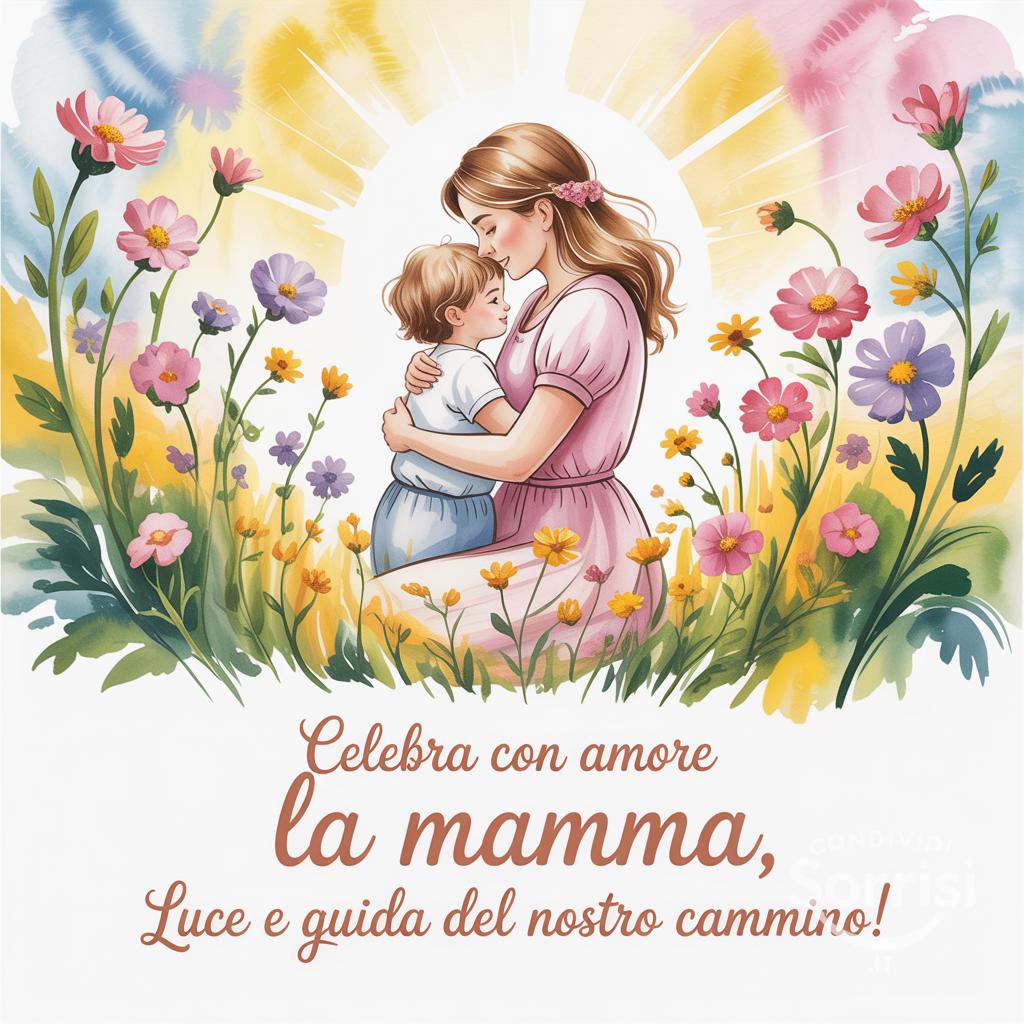 Celebra con amore la mamma, luce e guida del nostro cammino!