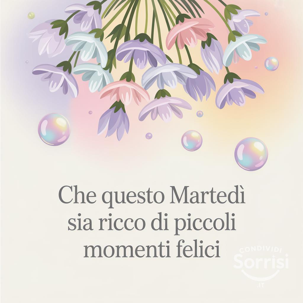 Che questo martedì sia ricco di piccoli momenti felici
