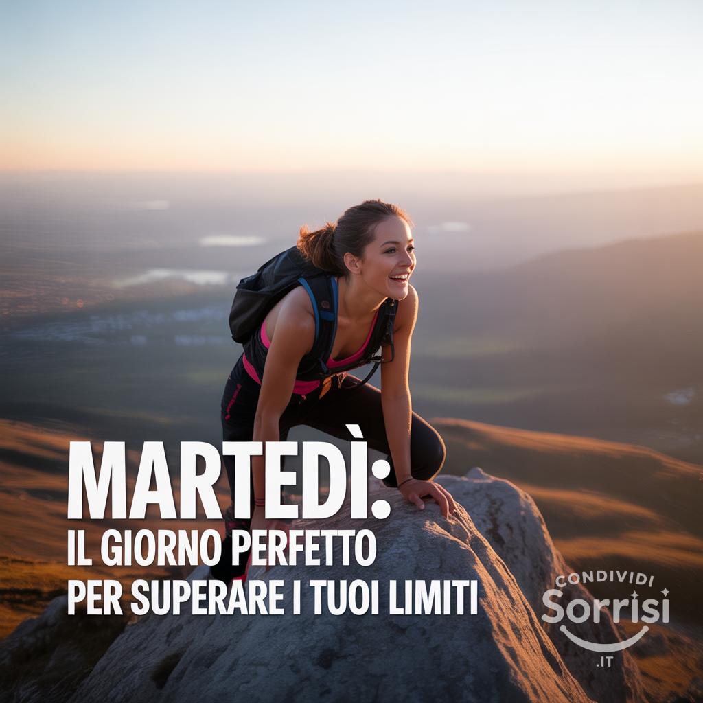 Martedì: il giorno perfetto per superare i tuoi limiti