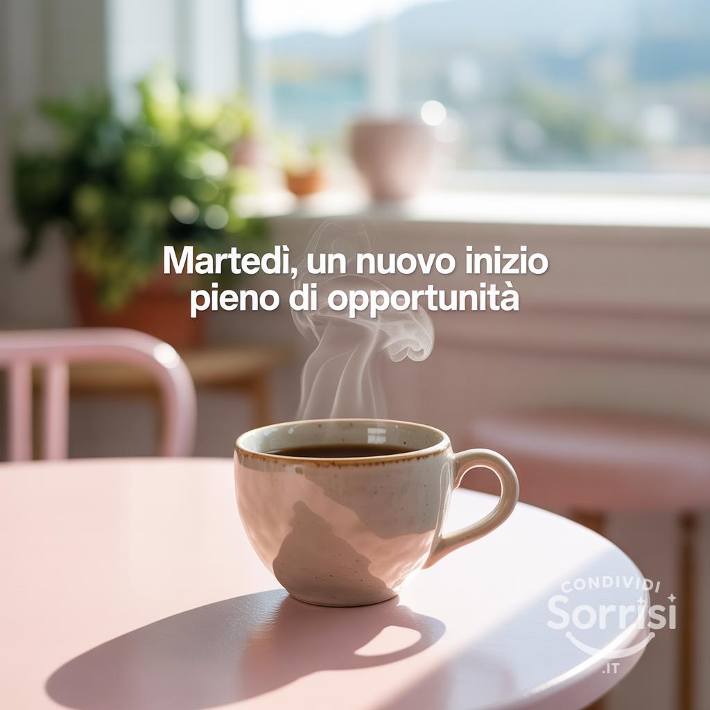 Martedì, un nuovo inizio pieno di opportunità