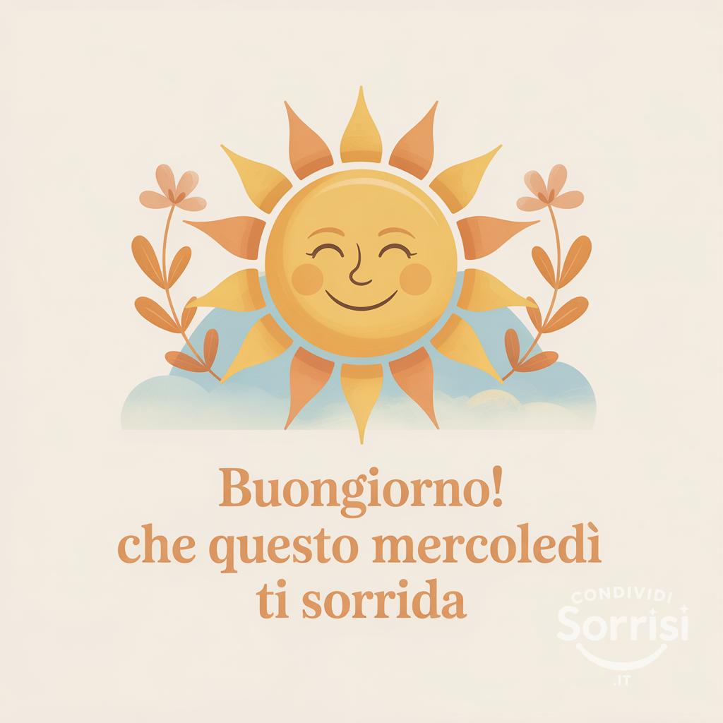 Buongiorno! Che questo mercoledì ti sorrida
