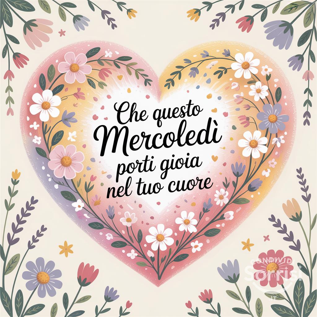 Che questo mercoledì porti gioia nel tuo cuore