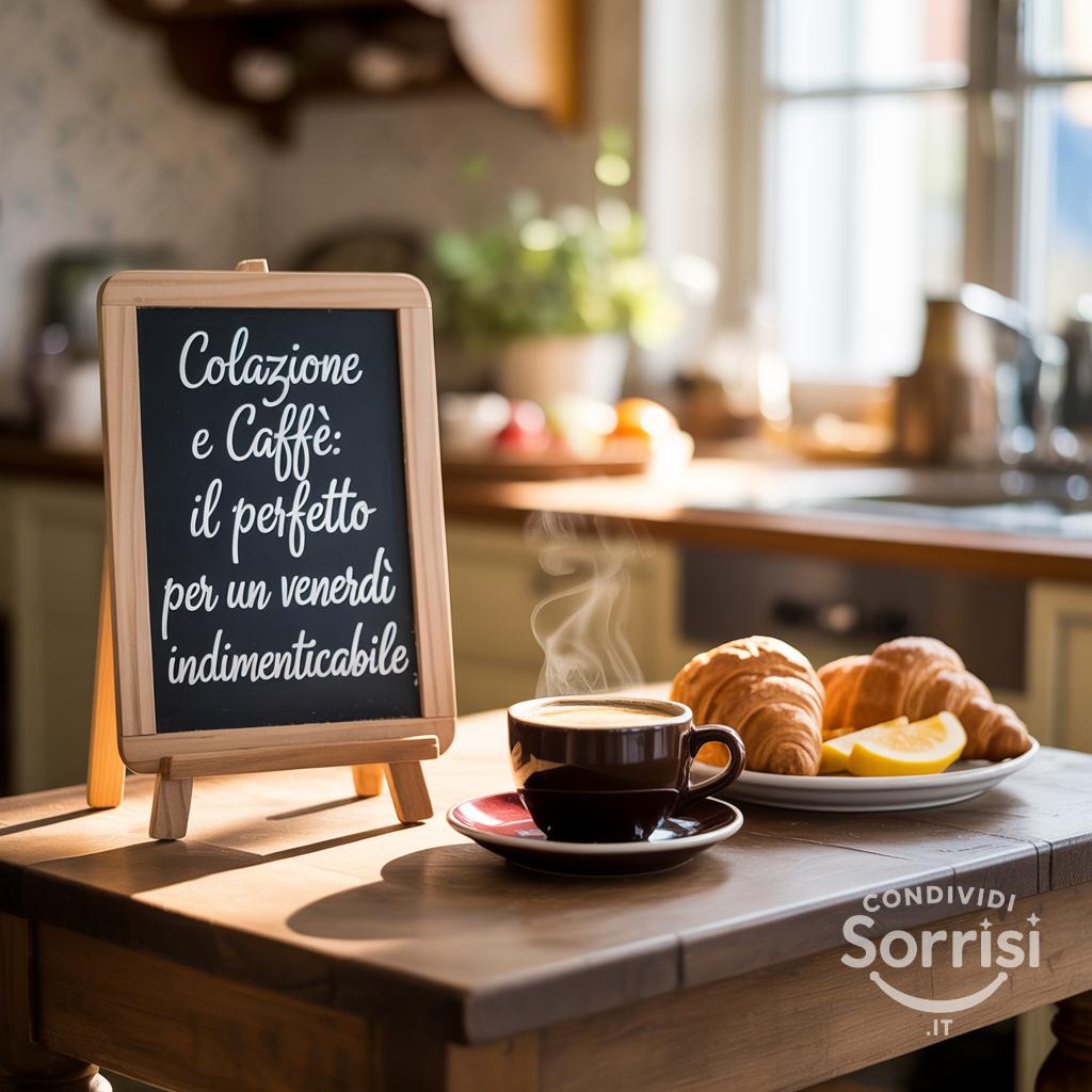 Colazione e caffè: il mix perfetto per un venerdì indimenticabile